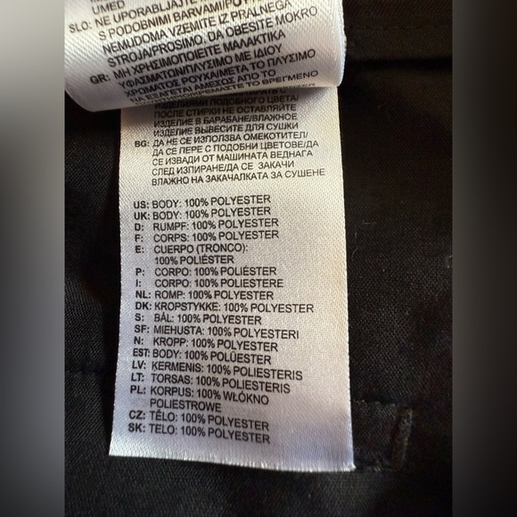 Adidas Climalite Golf Shorts Woman’s SZ 4 Black Pockets Athletic 5 Inch Inseam - Picture 6 of 10